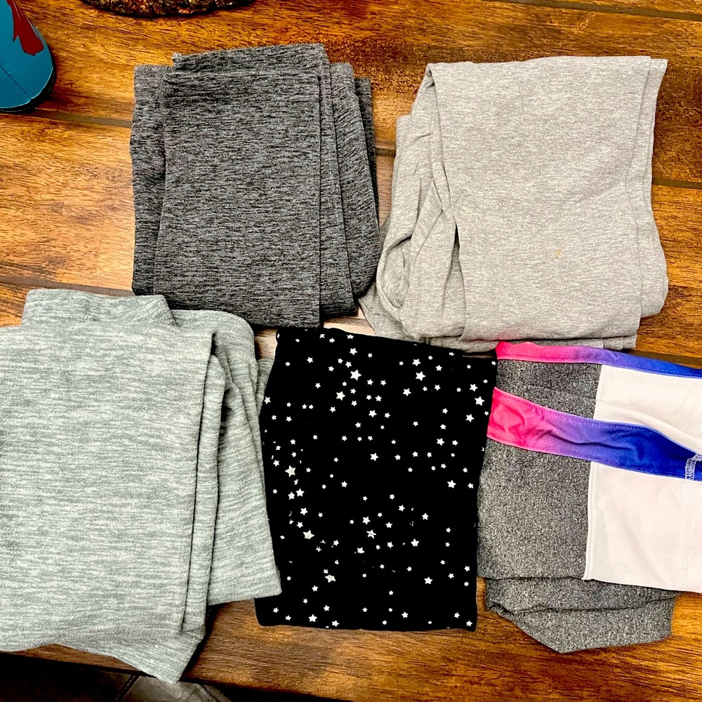 7 Pairs of Leggings Size 14